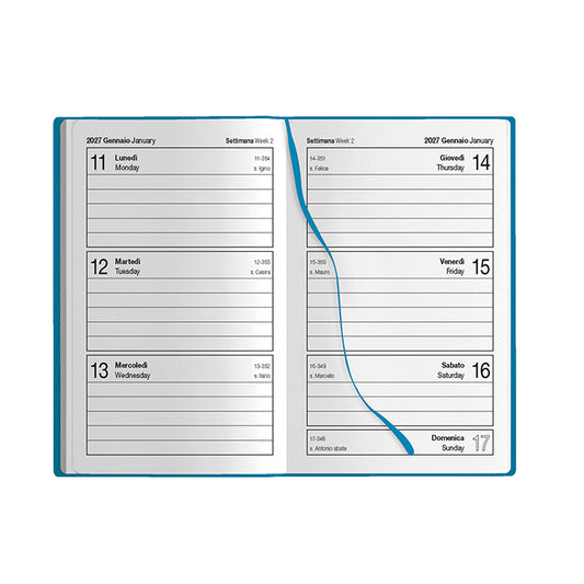 Agenda Tascabile Settimanale personalizzabile