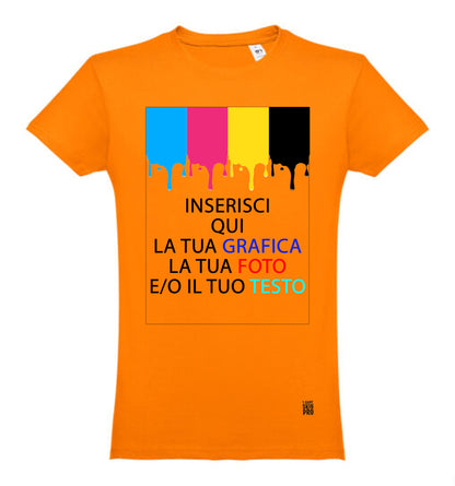 T-shirt  Uomo personalizzata