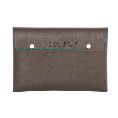 Pochette portadocumenti Pochette Small CA065 personalizzato a colori – Marrone celeste