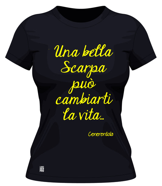 T-shirt donna cenerentola