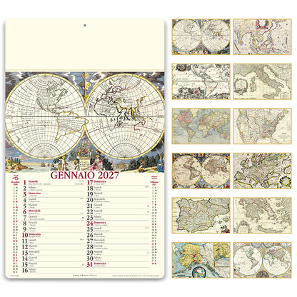 ANTICHE MAPPE PA012 - calendario