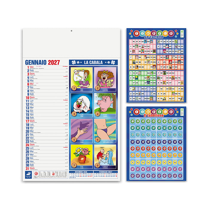 GATTINI PA114 - calendario