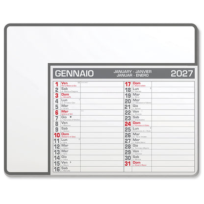 Calendar Pad Edge - Grigio
