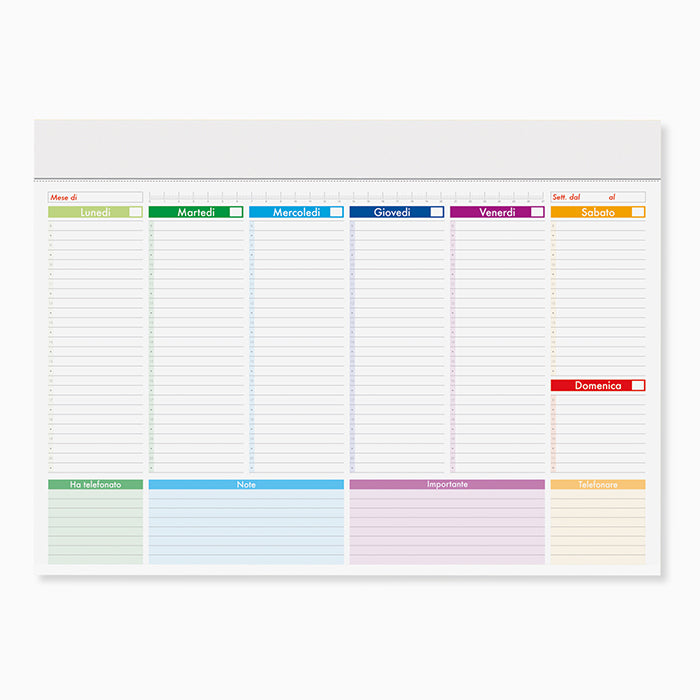 Planning Multicolor - PA802