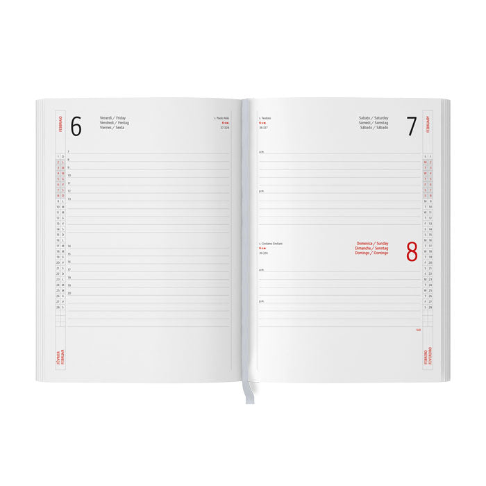Agenda Giornaliera In Tam personalizzabile