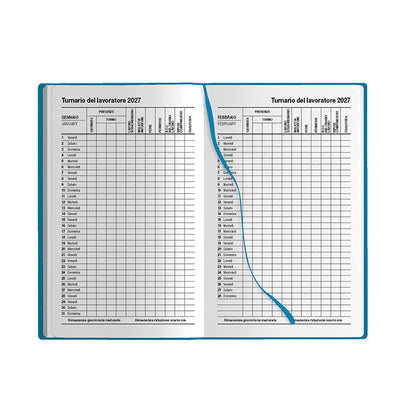 Agenda Tascabile Settimanale personalizzabile
