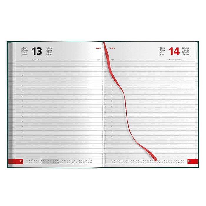 Agenda Giornaliera Maxi personalizzabile