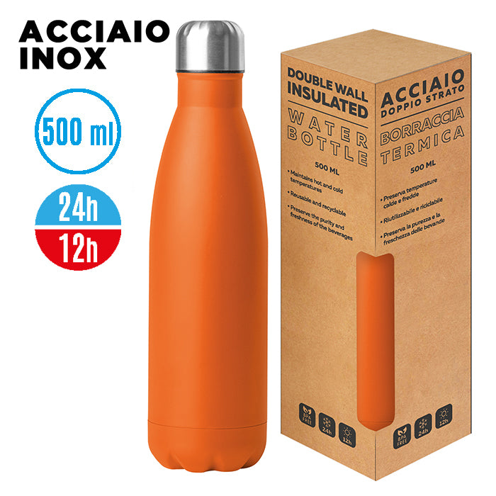 Borraccia Steel Mat Bottle 500 personalizzata – PC414 – PC414AR