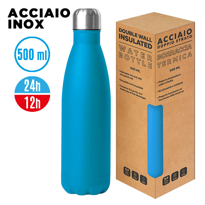 Borraccia Steel Mat Bottle 500 personalizzata – PC414 – PC414AZ