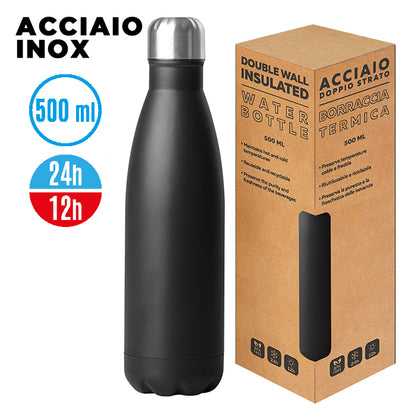 Borraccia Steel Mat Bottle 500 personalizzata – PC414 – PC414NE