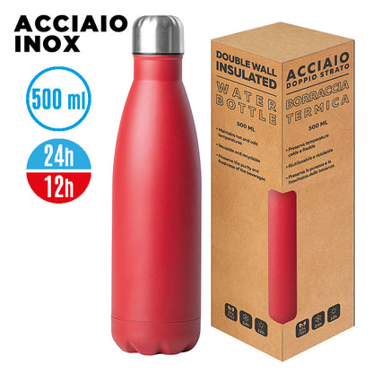 Borraccia Steel Mat Bottle 500 personalizzata – PC414 – PC414RO