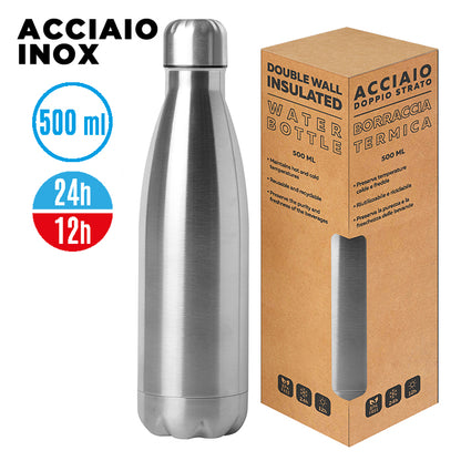 Borraccia Steel Mat Bottle 500 personalizzata – PC414 – PC414SI