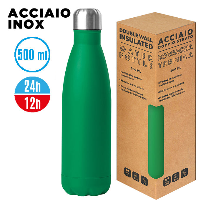 Borraccia Steel Mat Bottle 500 personalizzata – PC414 – PC414VE