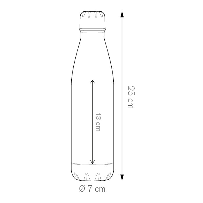 Borraccia Steel Mat Bottle 500 personalizzata – PC414 – PC414_05_big