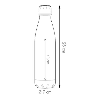 Borraccia Steel Mat Bottle 500 personalizzata – PC414 – PC414_05_big