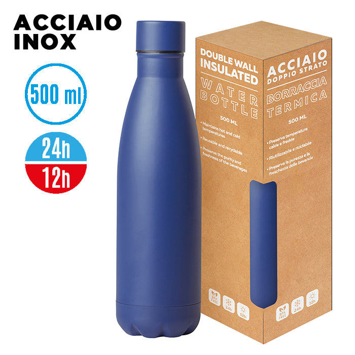 Borraccia Steel Mat Bottle 500 Flat – PC416 – PC416BL