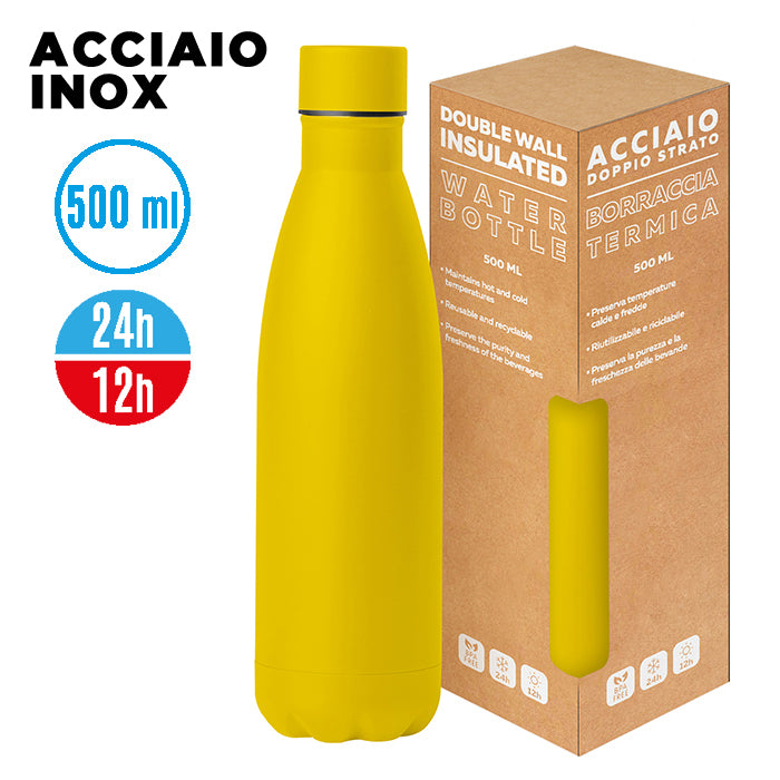 Borraccia Steel Mat Bottle 500 Flat – PC416 – PC416GI