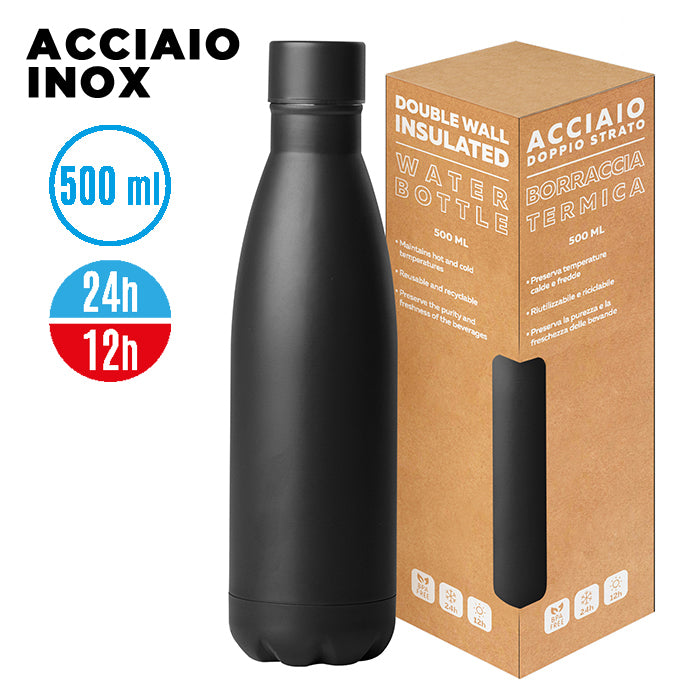 Borraccia Steel Mat Bottle 500 Flat – PC416 – PC416NE