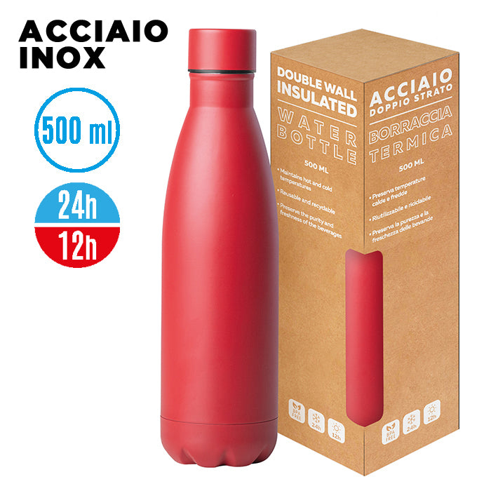 Borraccia Steel Mat Bottle 500 Flat – PC416 – PC416RO