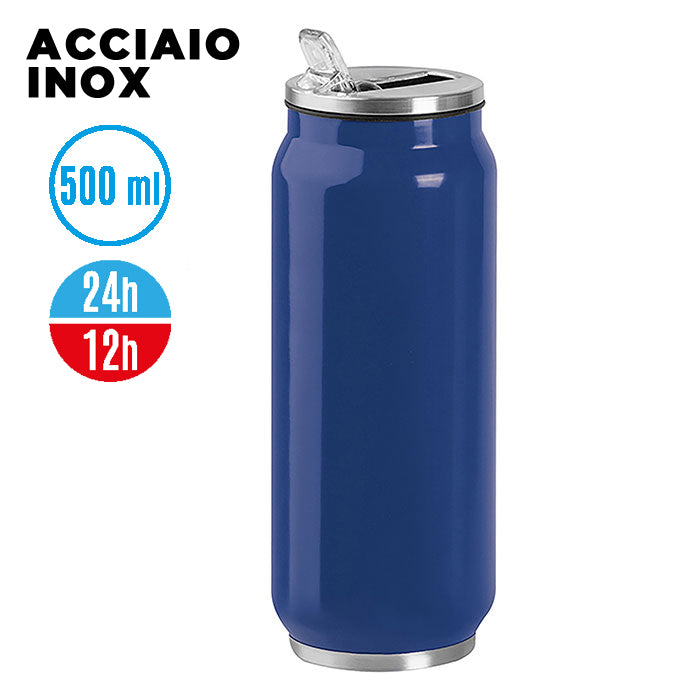 Borraccia Steel Can 500 personalizzata – PC435 – PC435BL