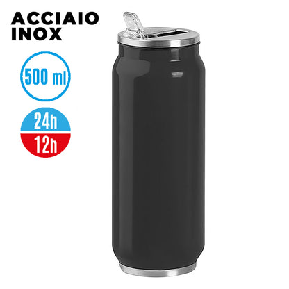 Borraccia Steel Can 500 personalizzata – PC435 – PC435NE