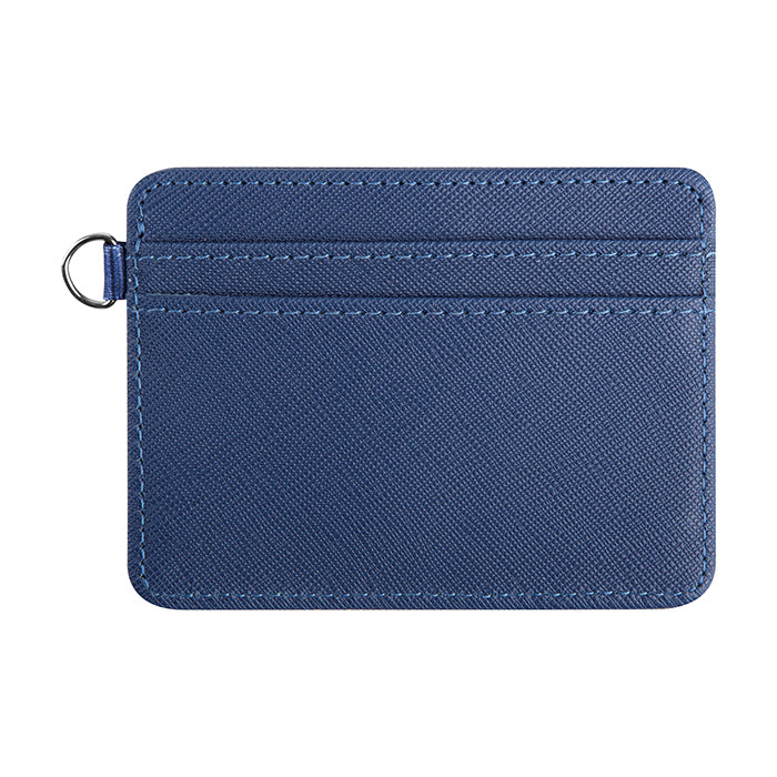 Portacarte Five PH471 personalizzato a colori – Blu