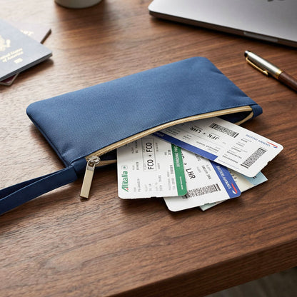 Portadocumenti da viaggio Traveling S PJ582 personalizzato a colori – dettaglio