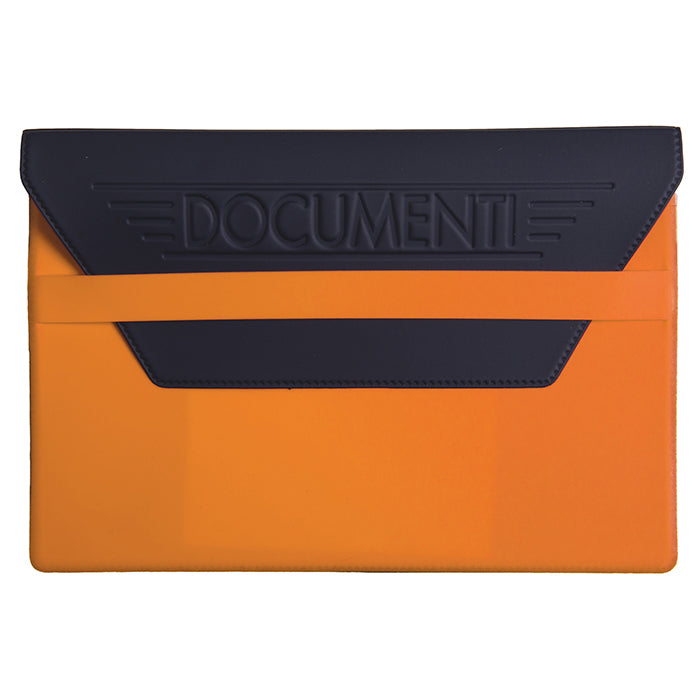 Portadocumenti auto Abu Dhabi PN102 personalizzato a colori – Arancio