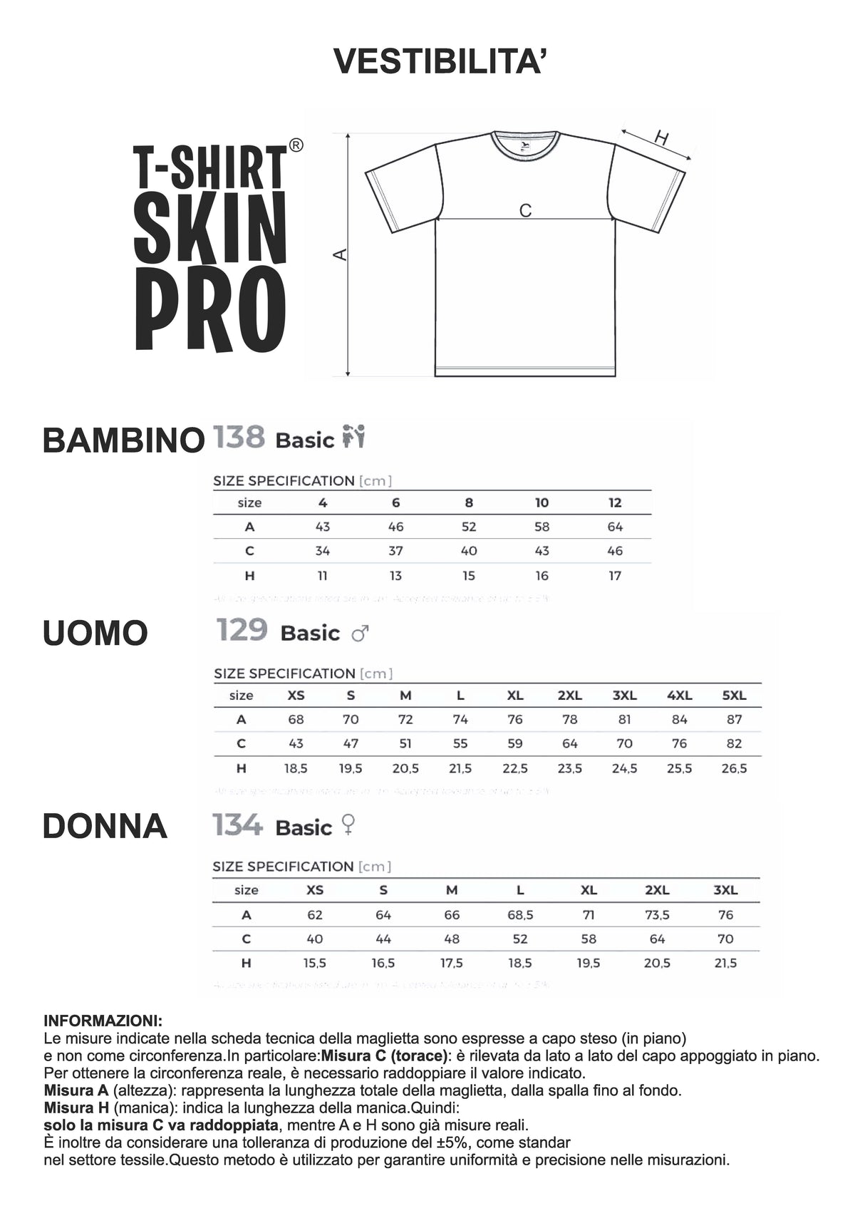 T-shirt donna difetti