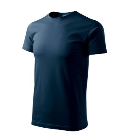 T-shirt Basic uomo MALFINI 129 - 160 g/m² - blu marino
