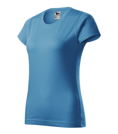 T-shirt Basic donna MALFINI 134 - 160 g/m² - azzurro