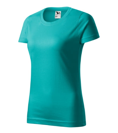 T-shirt Basic donna MALFINI 134 - 160 g/m² - verde smeraldo