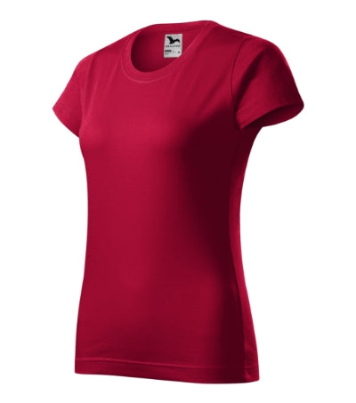 T-shirt Basic donna MALFINI 134 - 160 g/m² - rosso marlboro
