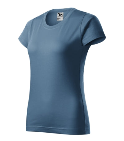 T-shirt Basic donna MALFINI 134 - 160 g/m² - denim