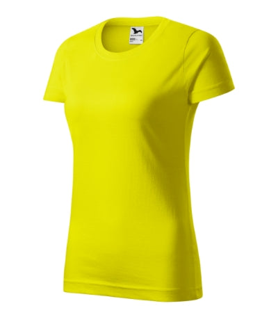 T-shirt Basic donna MALFINI 134 - 160 g/m² - giallo limone
