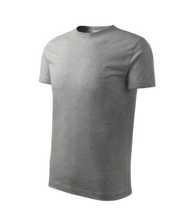 T-shirt Basic bambino MALFINI 138 - 160 g/m² - melange grigio scuro