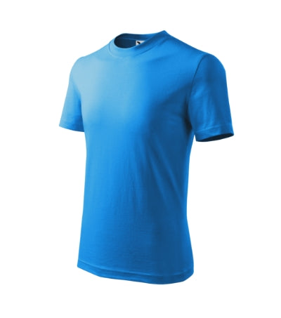 T-shirt Basic bambino MALFINI 138 - 160 g/m² - blu mare