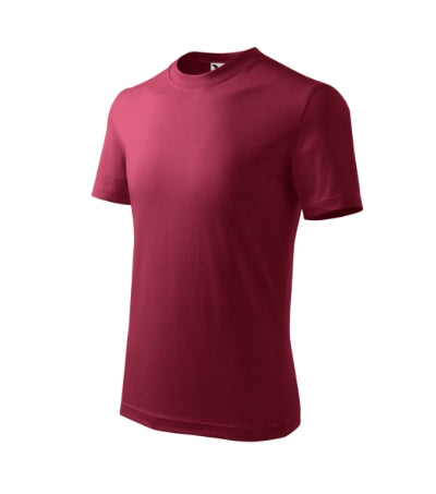 T-shirt Basic bambino MALFINI 138 - 160 g/m² - granata
