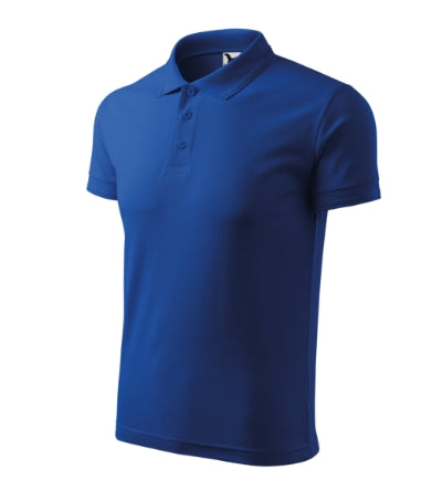 Polo Pique Polo uomo MALFINI 203 - 200 g/m² - blu reale