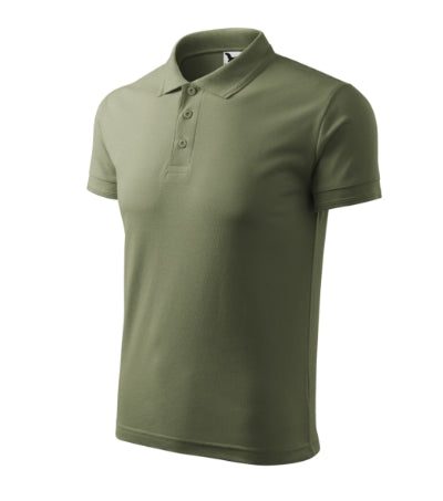 Polo Pique Polo uomo MALFINI 203 - 200 g/m² - khaki