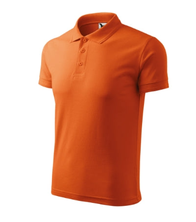 Polo Pique Polo uomo MALFINI 203 - 200 g/m² - arancione