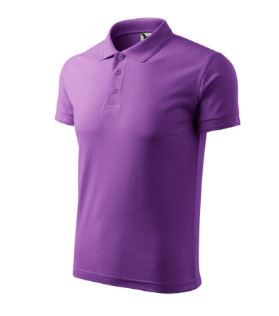 Polo Pique Polo uomo MALFINI 203 - 200 g/m² - viola