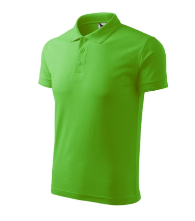 Polo Pique Polo uomo MALFINI 203 - 200 g/m² - verde mela