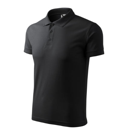 Polo Pique Polo uomo MALFINI 203 - 200 g/m² - ebano
