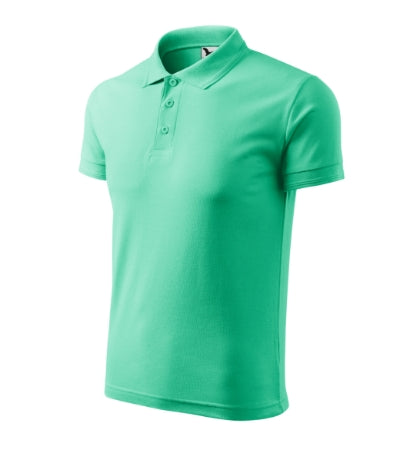 Polo Pique Polo uomo MALFINI 203 - 200 g/m² - menta