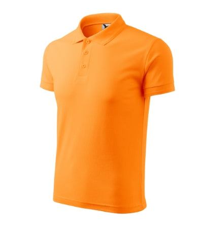 Polo Pique Polo uomo MALFINI 203 - 200 g/m² - mandarino