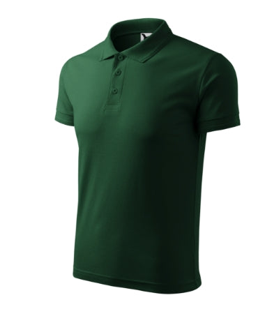 Polo Pique Polo uomo MALFINI 203 - 200 g/m² - dark green