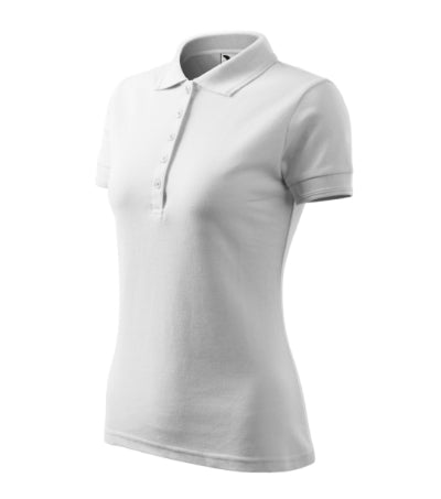 Polo Pique Polo donna MALFINI 210 - 200 g/m² - bianco