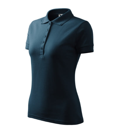 Polo Pique Polo donna MALFINI 210 - 200 g/m² - blu marino