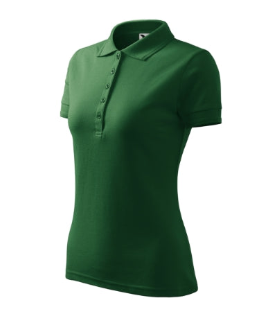 Polo Pique Polo donna MALFINI 210 - 200 g/m² - verde bottiglia
